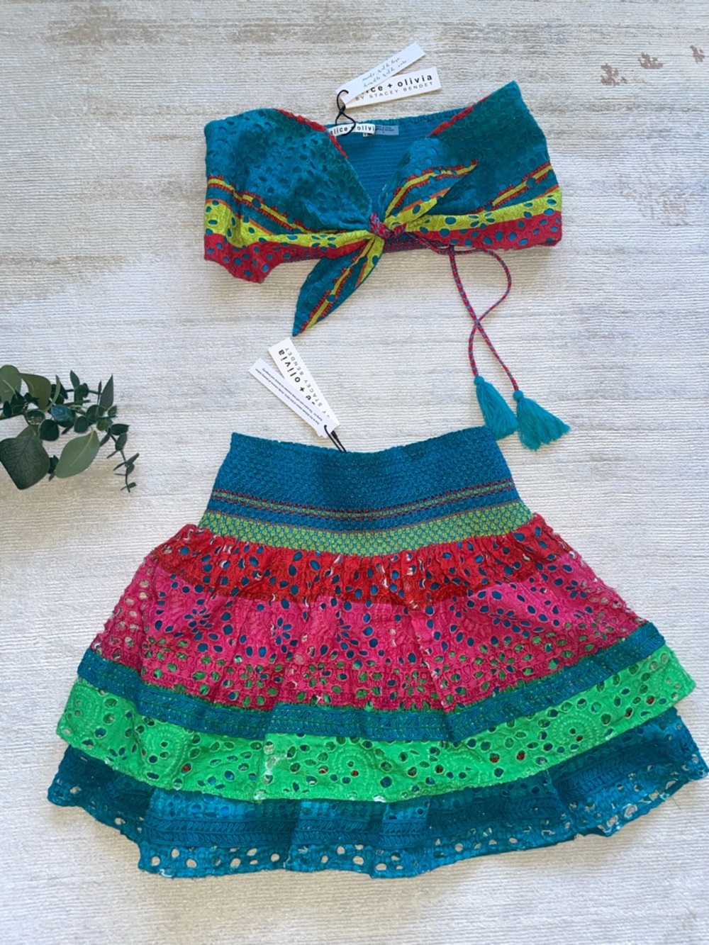 Alice + Olivia | Eyelet Set